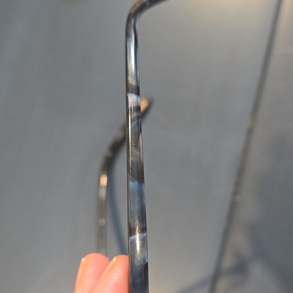 TIFFANY & CO. Eyeglasses Frames, Navy Blue Silver Cat Eye
